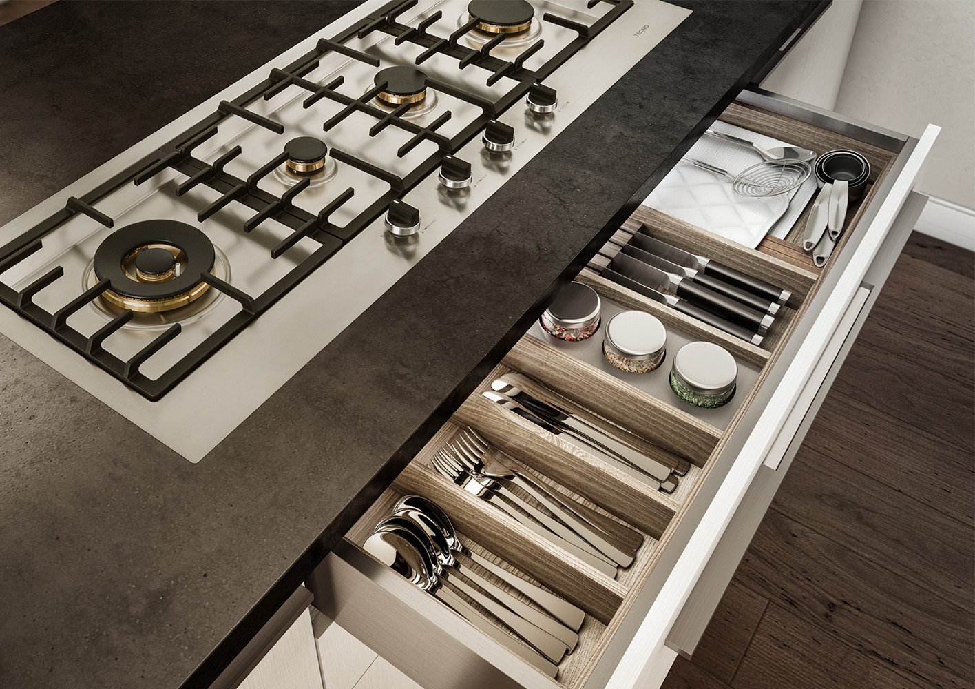 Cooktop filotop Tecno Professional TH110 FTXP