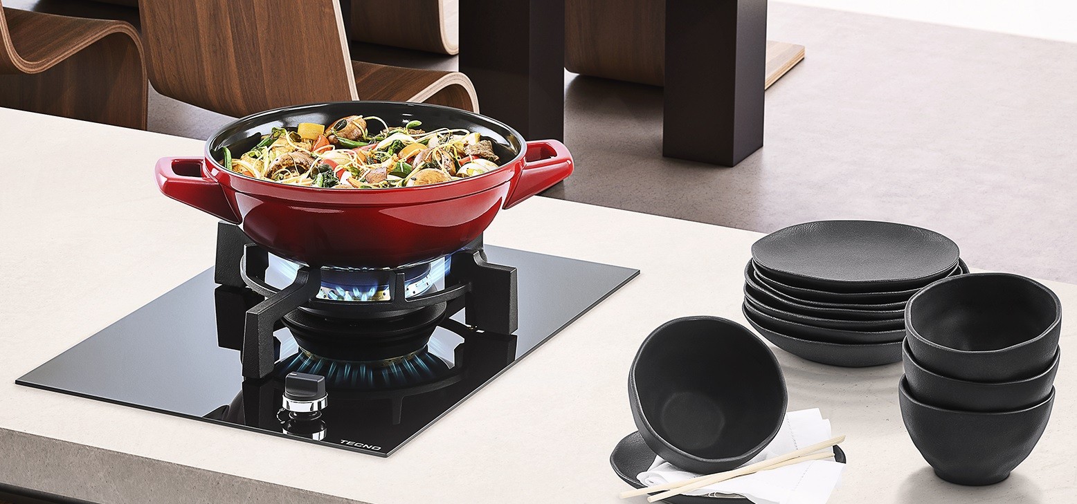 Cooktop Tecno Original THV38 DFL de 33 cm vitrocerâmico