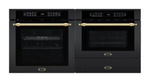 Gaveta aquecida Tecno Vintage TG14 EXANMV2 na cor preto fosco