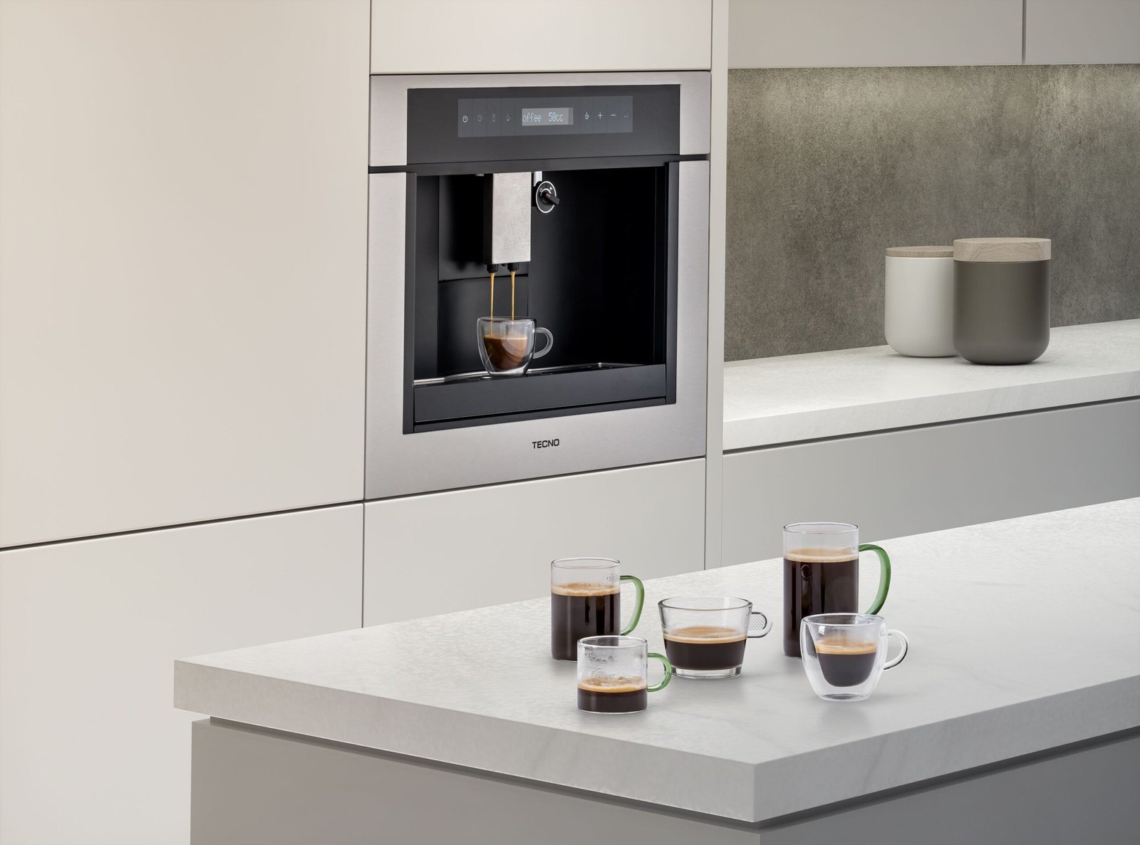 Cafeteira de embutir TECNO Original TCM45 EXDA