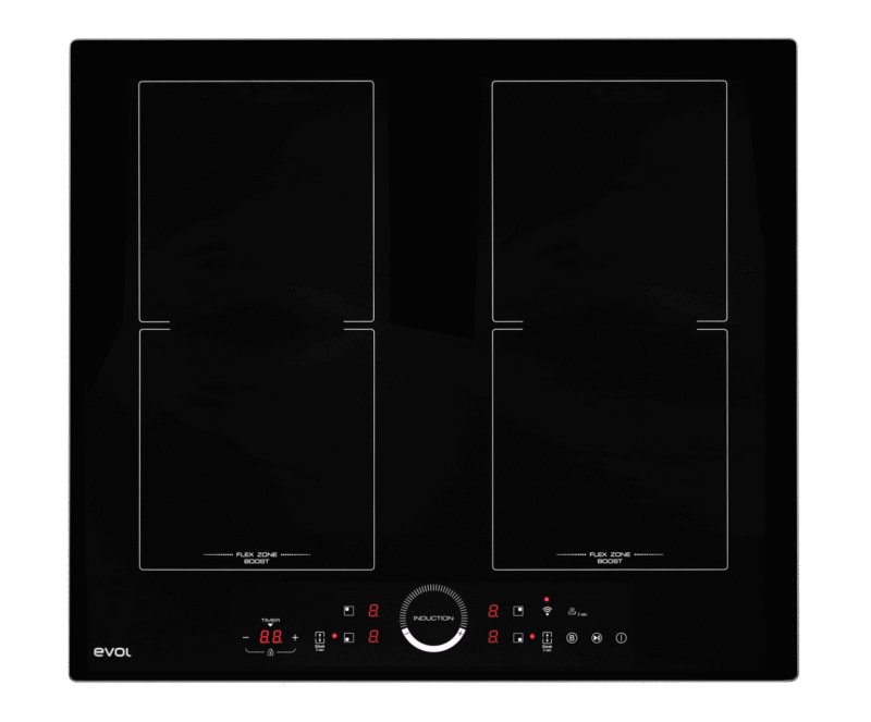Cooktop de Indução Evol de 4 queimadores