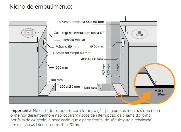FOGÃO BERTAZZONI MASTER MAS705GGEVSXE
