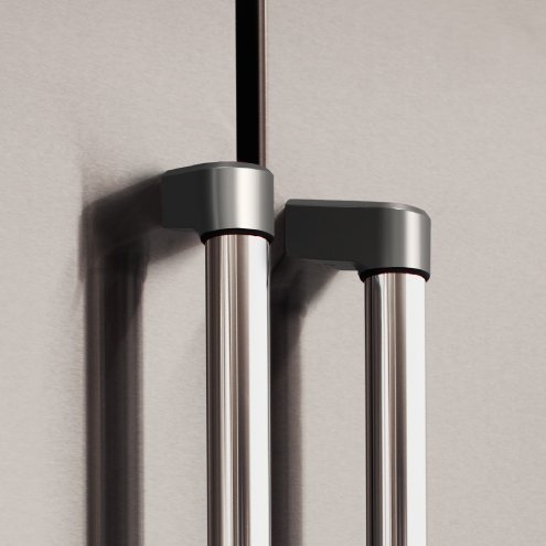 REFRIGERADOR BERTAZZONI MASTER MAS REF36 FDFIXNVBN BLACK NICKEL