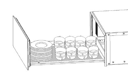 GAVETA AQUECIDA BERTAZZONI MASTER MAST30WDEX