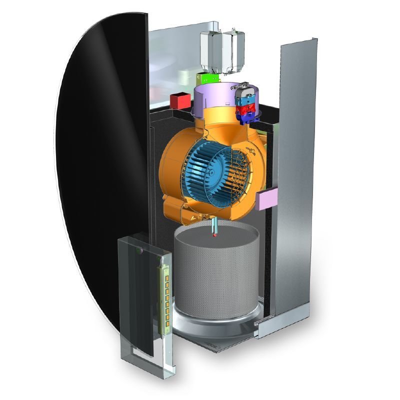 Coifa de Parede Elica Space Black EDS