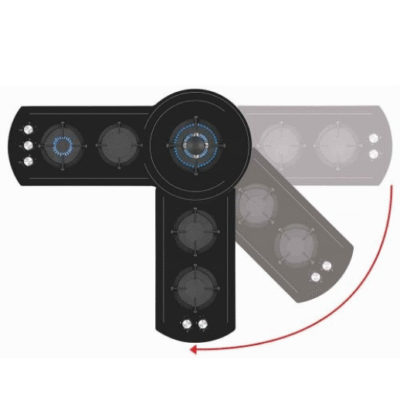 COOKTOP A GÁS TECNO THV100 ROTA COOKTOP TECNO ORIGINAL THV100 ROTA