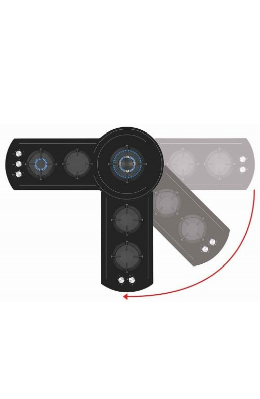 COOKTOP A GÁS TECNO THV100 ROTA COOKTOP TECNO ORIGINAL THV100 ROTA