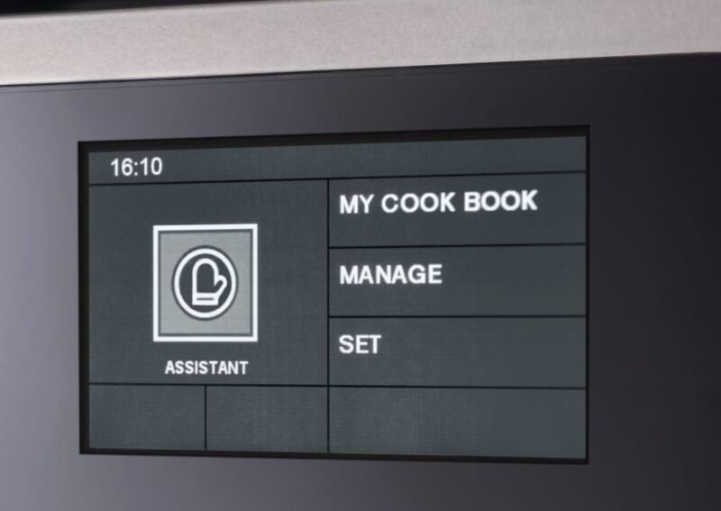 bertazzoni_assistant_f457 FORNO COMB. COM MICRO-ONDAS BERTAZZONI F457PRO MWTX