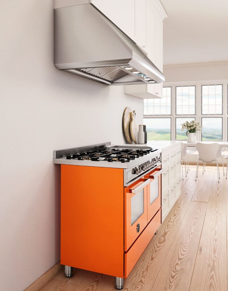 Coifa Dupla de Parede e de Embutir Elica New Calabria 122