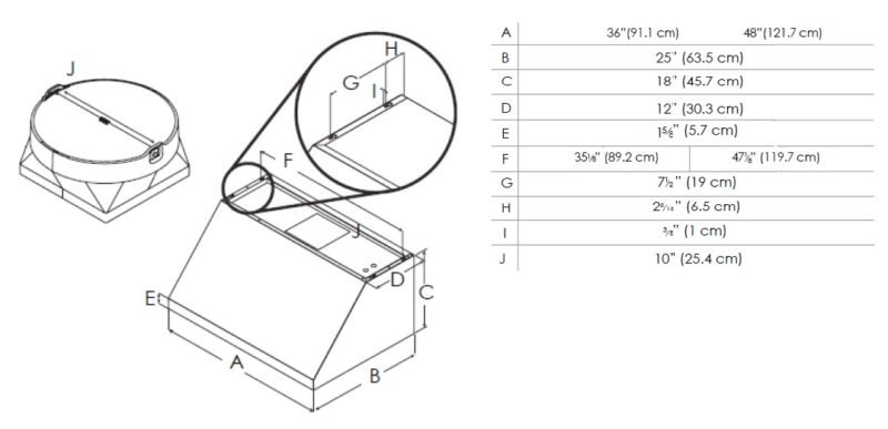 coifas_calabria_gabarito_de_medidas_2_1 COIFA ELICA NEW CALABRIA VINTAGE 122 ST V2