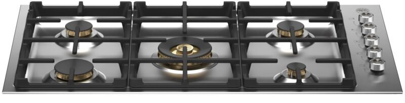 cooktop_bertazzoni_prof365_qbxt_site COOKTOP A GÁS BERTAZZONI PROFESSIONAL PROF365 QBXT