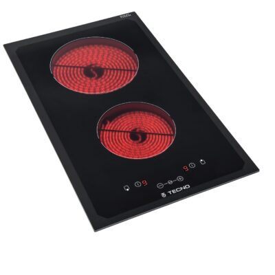 cooktops_tecno_thv30_dzo_aceso COOKTOP ELÉTRICO DOMINO TECNO THV30DZO