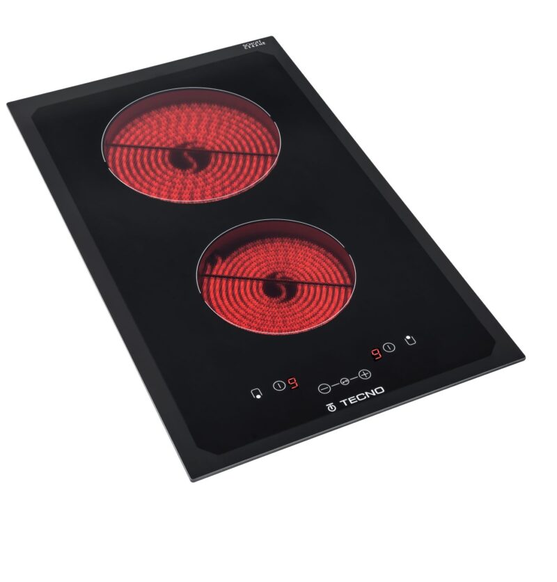 cooktops_tecno_thv30_dzo_aceso COOKTOP ELÉTRICO DOMINO TECNO THV30DZO