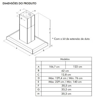 COIFA ELICA VAVANO IL 106