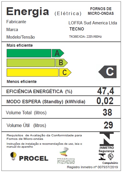 Forno Combinado Tecno Professional TK38EXDBP