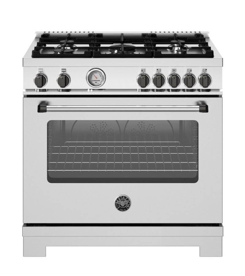 FOGÃO BERTAZZONI MASTER MAS365GASXVLPBN BLACK NICKEL