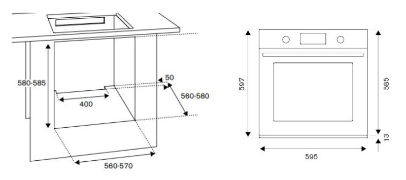 FORNO BERTAZZONI PROFESSIONAL F609PROESX