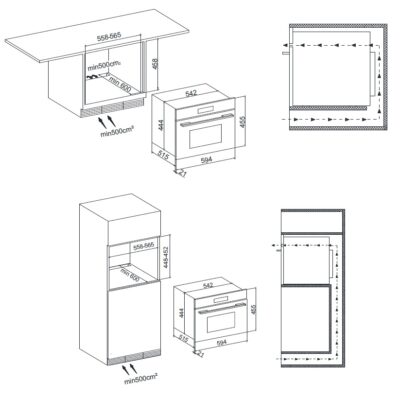 Forno Combinado Tecno Professional TK38EXDBP