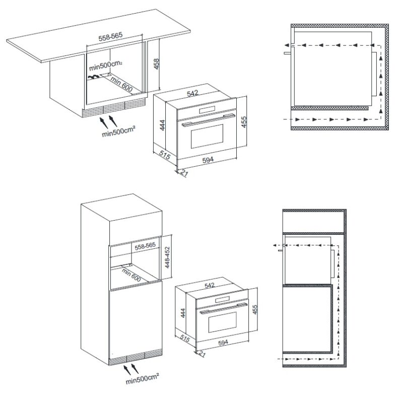 Forno Combinado Tecno Professional TK38EXDBP