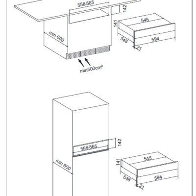 GAVETA AQUECIDA TECNO PROFESSIONAL TG14EXAP