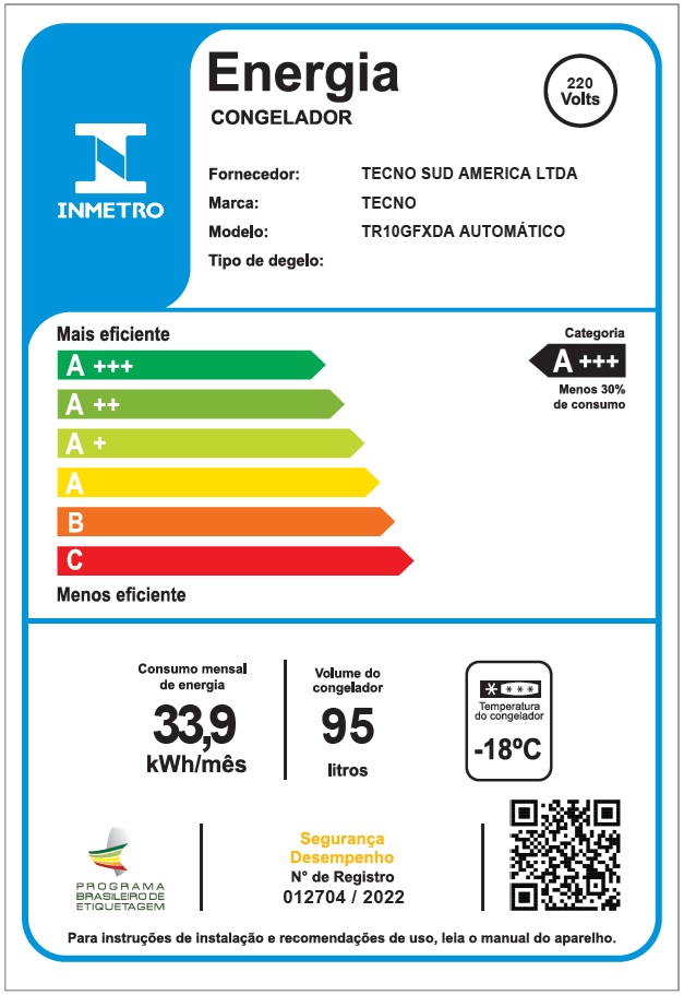 GAVETA REFRIGERADA COM FREEZER TECNO VINTAGE TR10GFXDV2