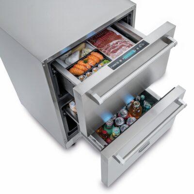 GAVETA REFRIGERADA COM FREEZER TECNO VINTAGE TR10GFXDV2