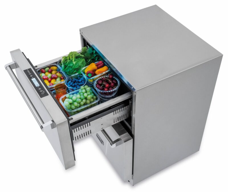 GAVETA REFRIGERADA COM FREEZER TECNO VINTAGE TR10GFXDV2