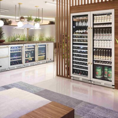 GAVETA REFRIGERADA COM FREEZER TECNO VINTAGE TR10GFXDV2