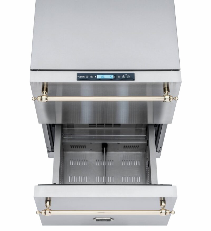 GAVETA REFRIGERADA COM FREEZER TECNO VINTAGE TR10GFXDV2