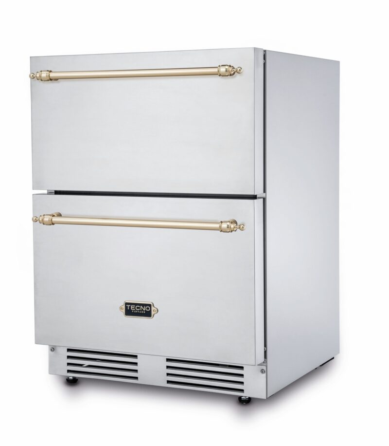 GAVETA REFRIGERADA COM FREEZER TECNO VINTAGE TR10GFXDV2