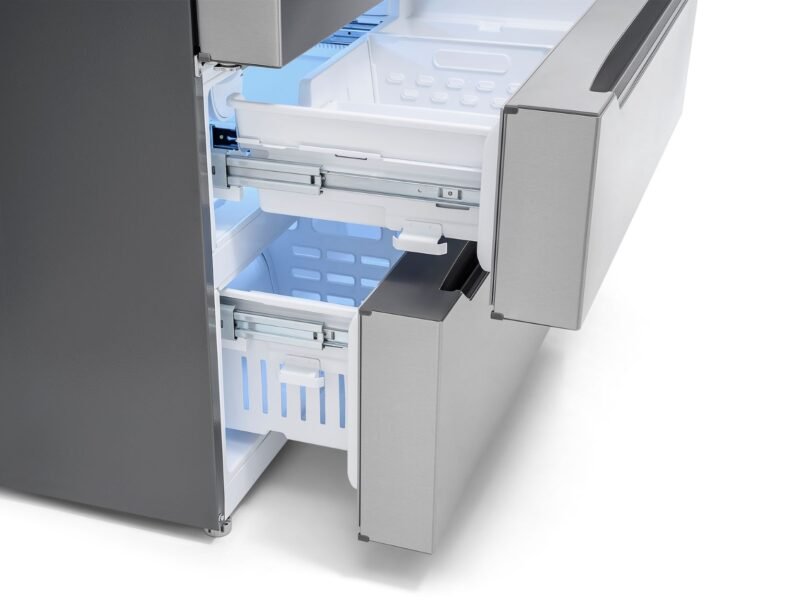 REFRIGERADOR BERTAZZONI MASTER MAS REF36 FDFIXNVBN BLACK NICKEL