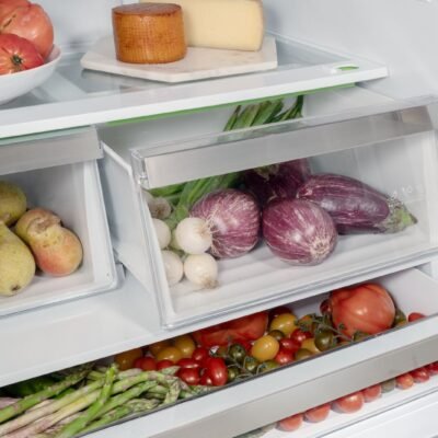 REFRIGERADOR BERTAZZONI MASTER MAS REF36 FDFIXNVBN BLACK NICKEL