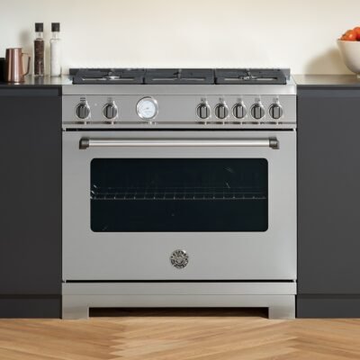 FOGÃO BERTAZZONI MASTER MAS365GASXVLPBN BLACK NICKEL