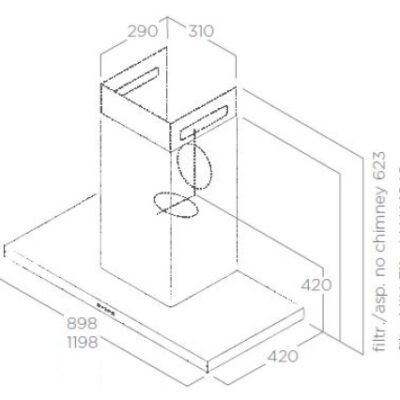 medidas_coifas_de_parede_tecno_tcp12_e_tcp09 Coifa Tecno Professional Tcp09p