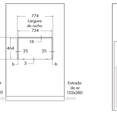 medidas_dos_nichos_bertazzoni_prof_e_mast_30_soex_2 FORNO COMB. COM MICRO-ONDAS BERTAZZONI PROF30SOEX