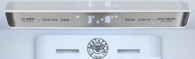 REFRIGERADOR BERTAZZONI MASTER MAS REF36 FDFIXNVBN BLACK NICKEL