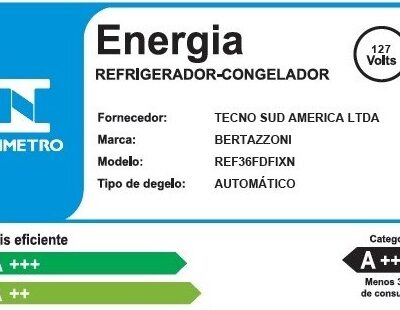 REFRIGERADOR BERTAZZONI MASTER MAS REF36 FDFIXNVG GOLD