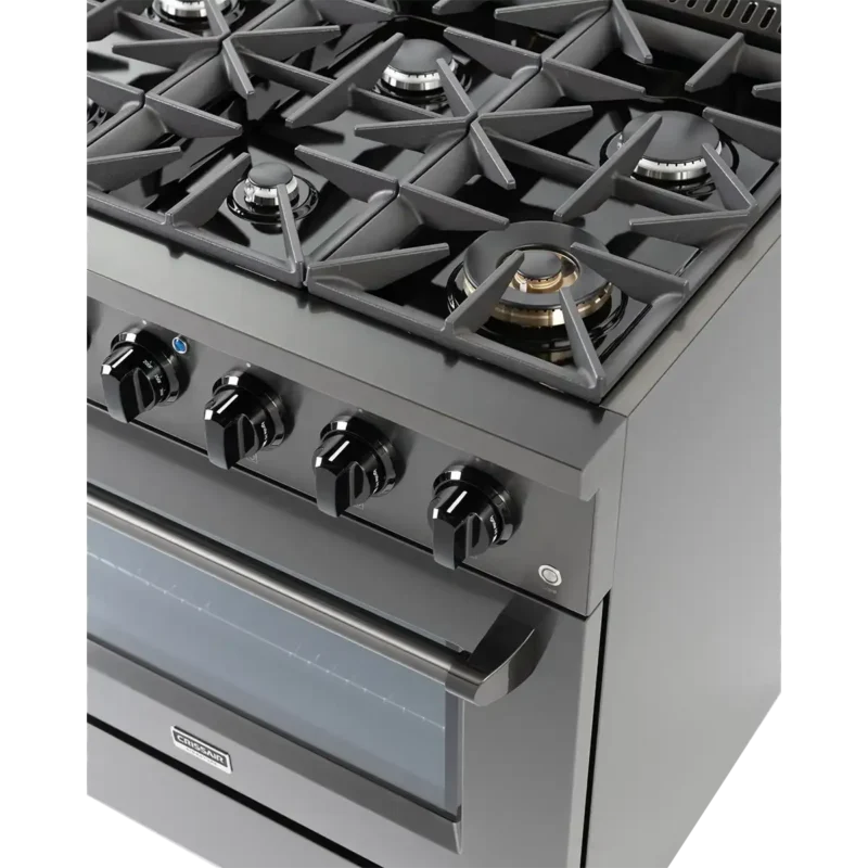 FOGÃO FREESTANDING AUSTIN BLACK 90