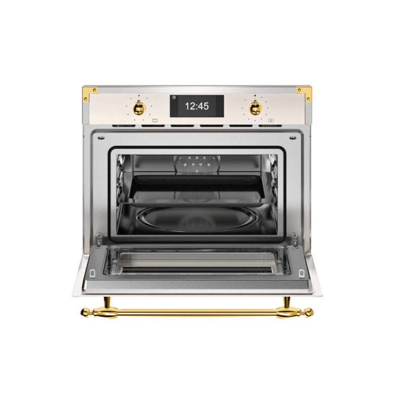 FORNO COMBINADO COM MICRO-ONDAS BERTAZZONI HERITAGE F457HER MWTXG