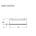 Gaveta Aquecida Bertazzoni Master 76 cm MASWD30X - MOD. ANTIGO