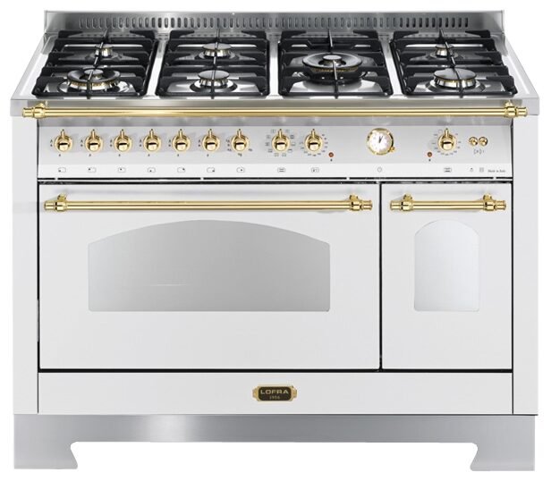 Fogão de Piso Lofra Dolce Vita Branco 1,20 RBPD126MFT+E2