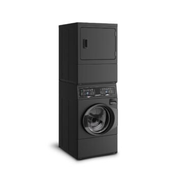 Lavadora e Secadora Elétrica Speed Queen Preta LAVADORA E SECADORA ELÉTRICA SPEED QUEEN