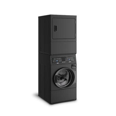 Lavadora e Secadora Elétrica Speed Queen Preta LAVADORA E SECADORA ELÉTRICA SPEED QUEEN