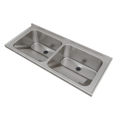 Tampo de Lavanderia com Área Rebaixada e Tanque Duplo TL CT-60 TD