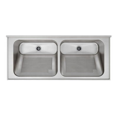 Tampo de Lavanderia com Área Rebaixada e Tanque Duplo TL CT-60 TD