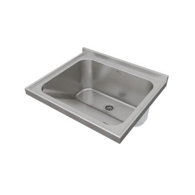 Tampo Lavanderia com Área Rebaixada e Tanque - Escovado